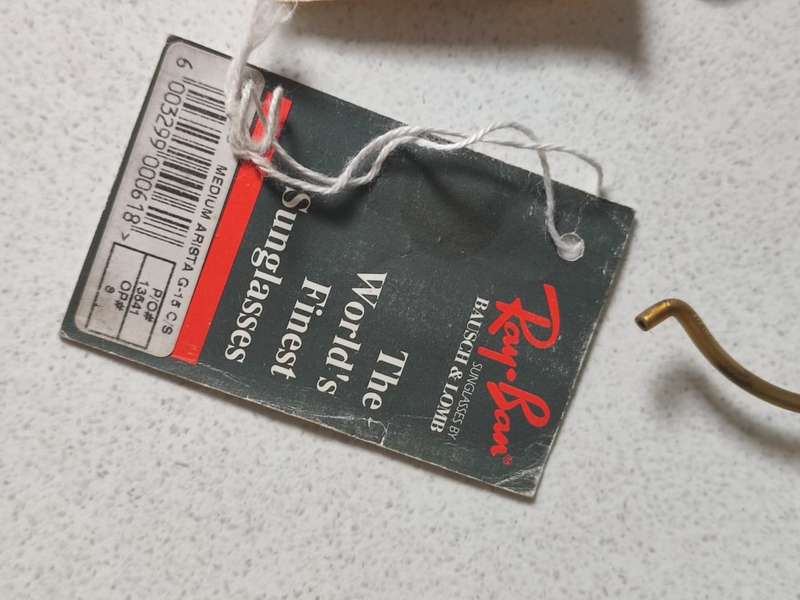 O 1995 GOLD AVIATOR ORIGINAL RAY-BAN