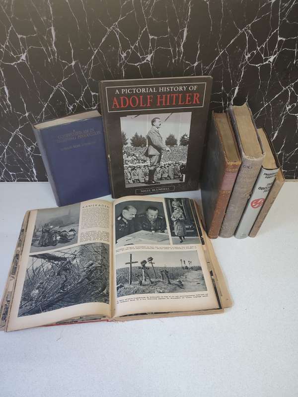 RARE AND COLLECTABLE WW2 and OTHER BOOK JOB LOTT