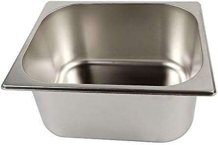 Double Tank Deep Fat Fryer Stainless Steel Chip Fryer Countertop 6Lx2 5000W