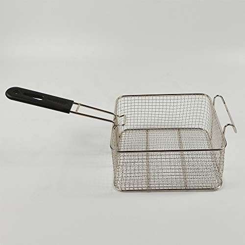 Double Tank Deep Fat Fryer Stainless Steel Chip Fryer Countertop 6Lx2 5000W