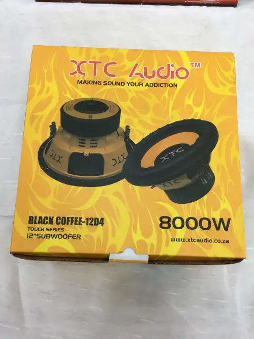 XTC Black Coffee Subwoofer