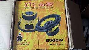 XTC Black Coffee Subwoofer