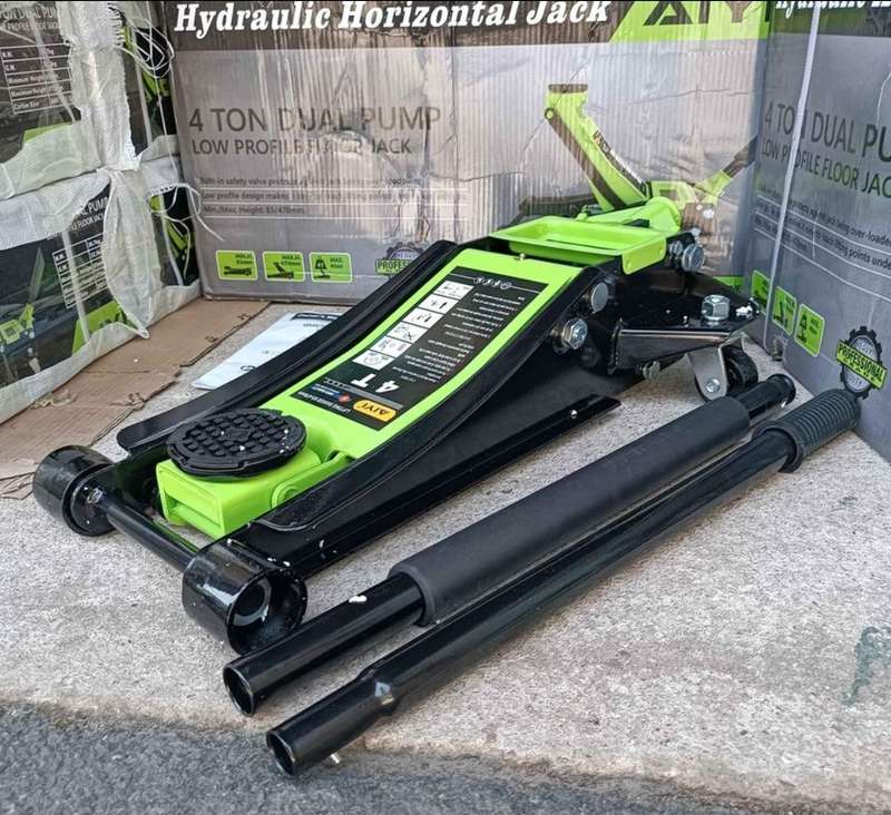 4ton Low-profile Hydraulic floor Jack double rapid pump