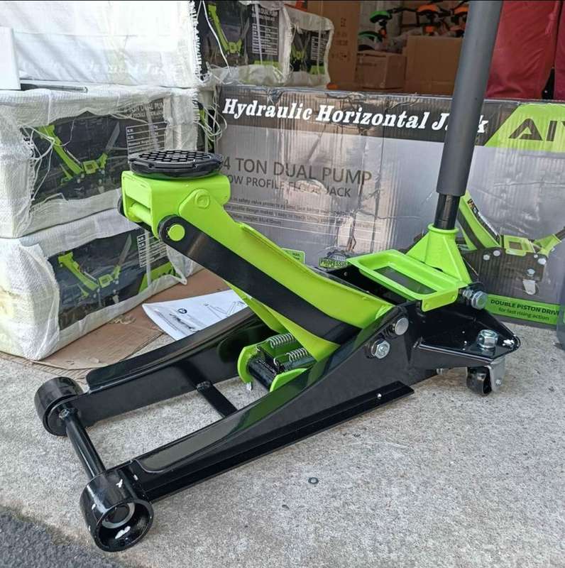 4ton Low-profile Hydraulic floor Jack double rapid pump