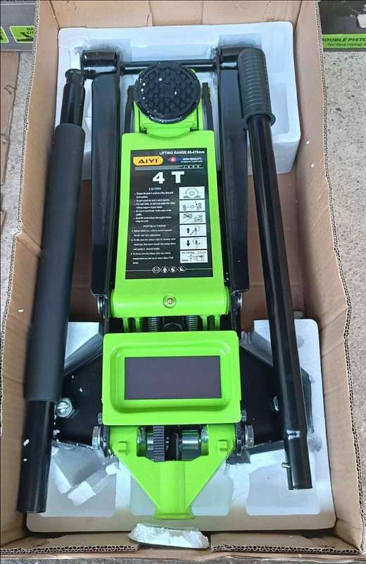 4ton Low-profile Hydraulic floor Jack double rapid pump