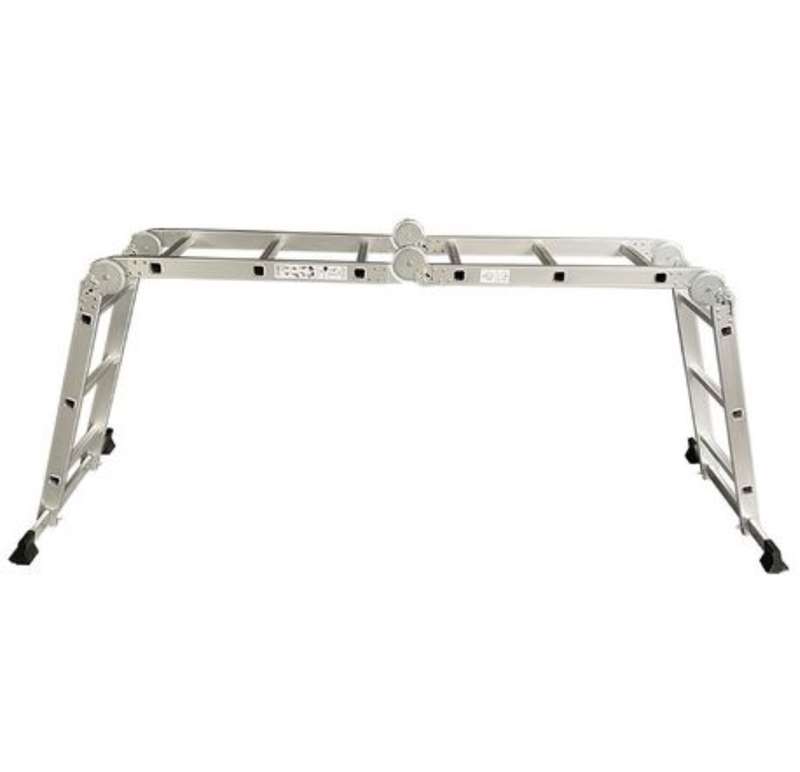 Aluminum multi purpose ladder 3.7m max 150kg