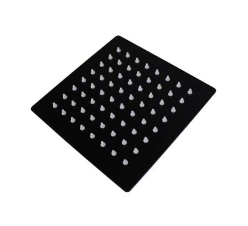 High Pressure Ultra-Thin Rainfall Shower Head - 25cm Square