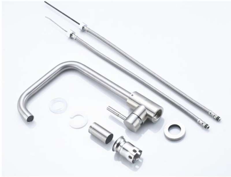 Kitchen Sink mixer Tap Square Curved