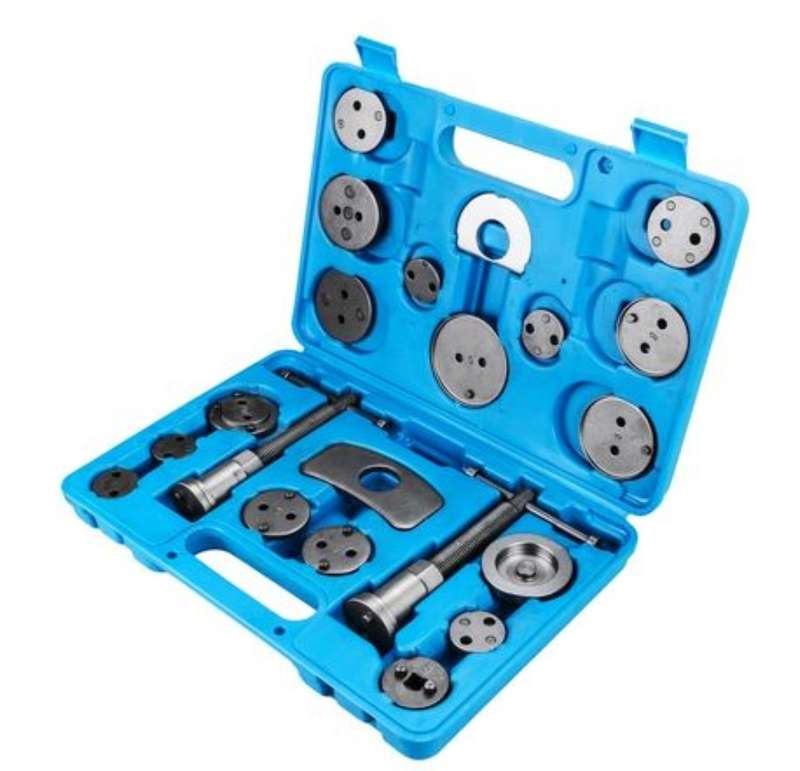 21 Piece Universal Brake Caliper Wind Back Tool Kit Set