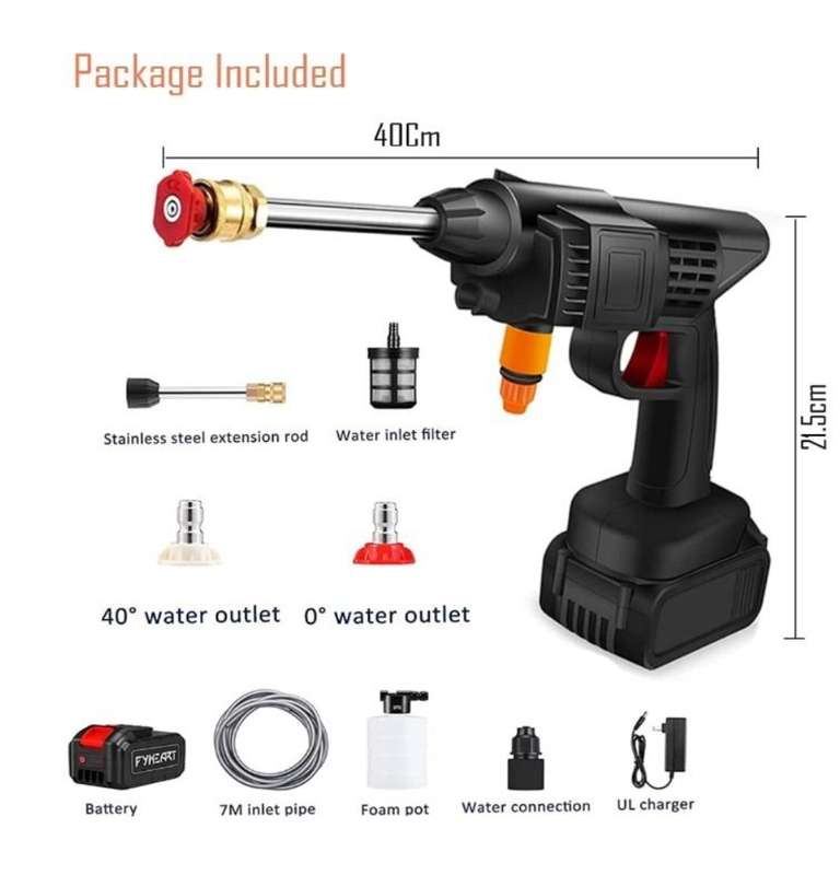 Cordless pride Car Washer High Pressure Washer Car Wash