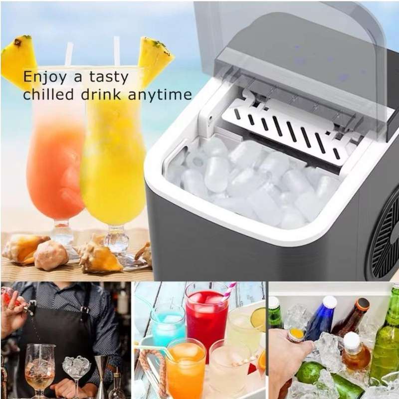 Automatic Portable Electric Round Ice Cube Maker