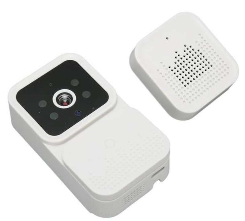 Rechargeable Phone Access Wireless Mini Video Two-Way Audio Doorbell Camera