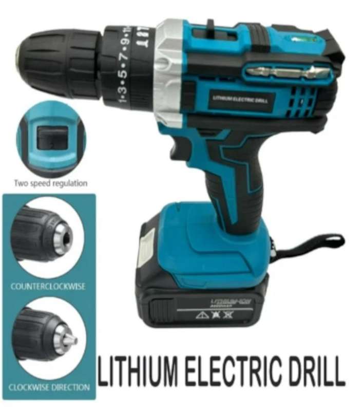 4 In 1 Cordless Power Tool Set. Two Lithium Battery Included