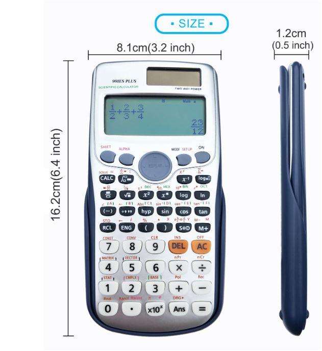 991ES PLUS SCIENTIFIC CALCULATOR