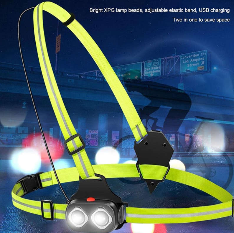 Chest Running Front and Back Light
