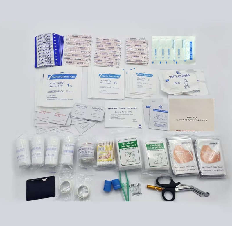 Portable Multi-Purpose Emergency First Aid Kit - 228-Piece Set