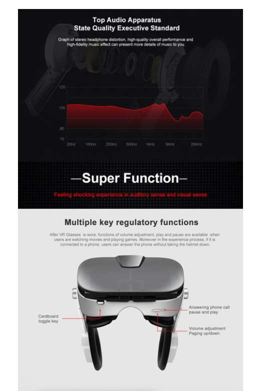 Andowl VR Glasses F3 - Open Box