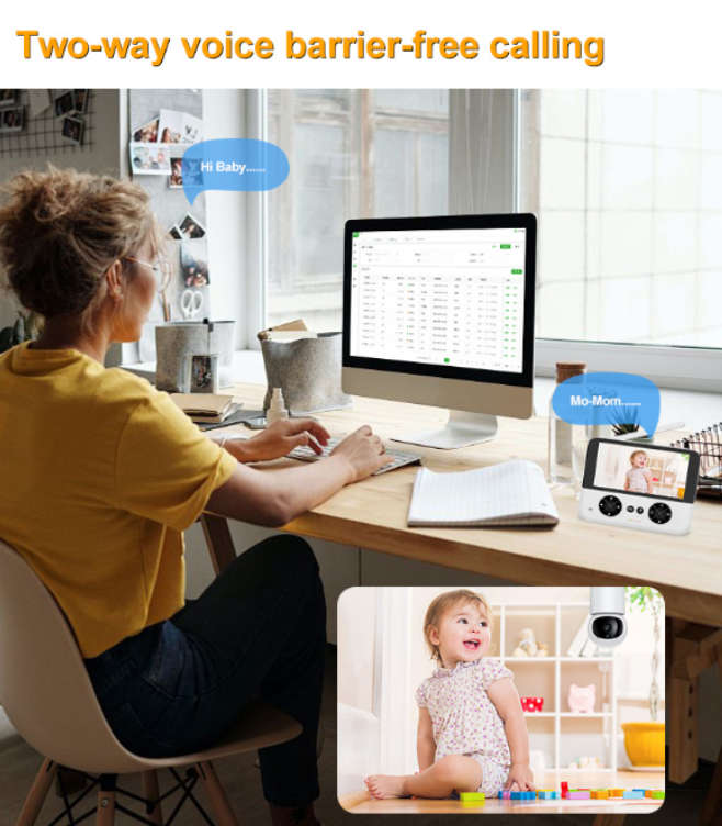 4.3" 720P Baby Monitor - Open Box