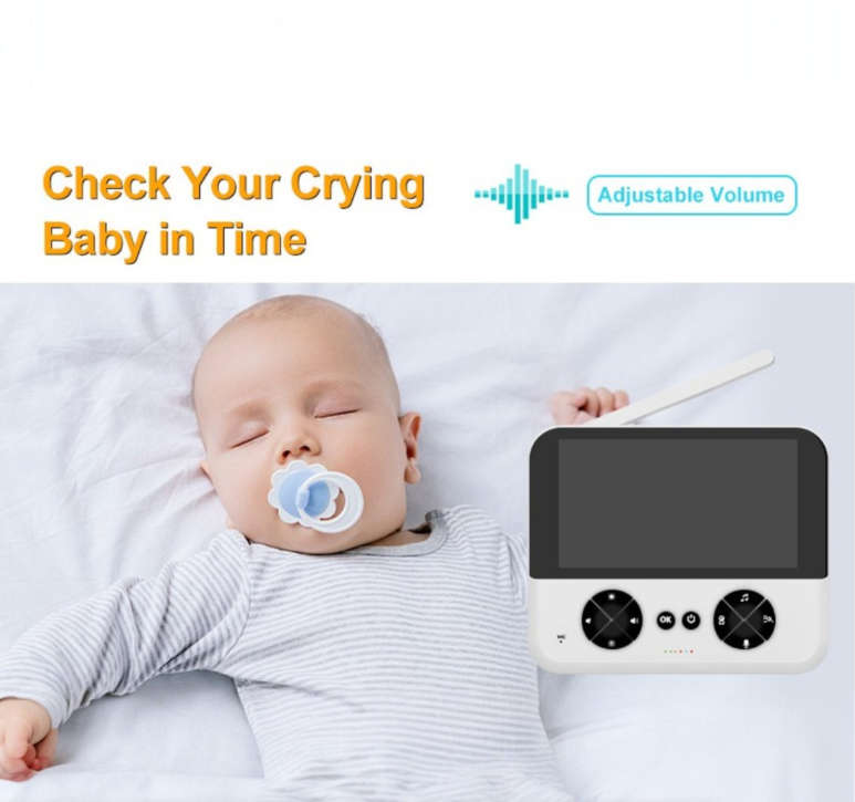 4.3" 720P Baby Monitor - Open Box