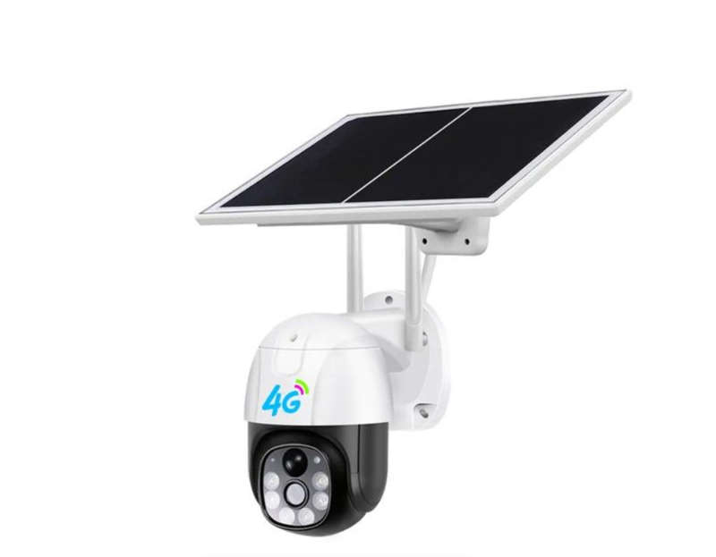 V380 Solar Powered 4G Outdoor Security With SIM Card Slot and Support - Open Box