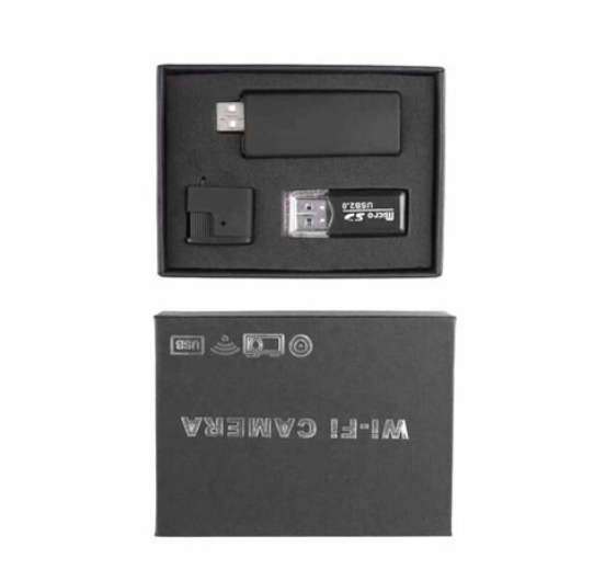 Portable Wireless Wifi Lighter Shaped Camera 1080P With "Lookcam" App - Open Box