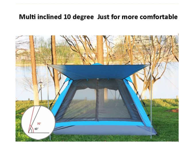 Instant One Minute 3 Man Pop Up Tent - Open Box