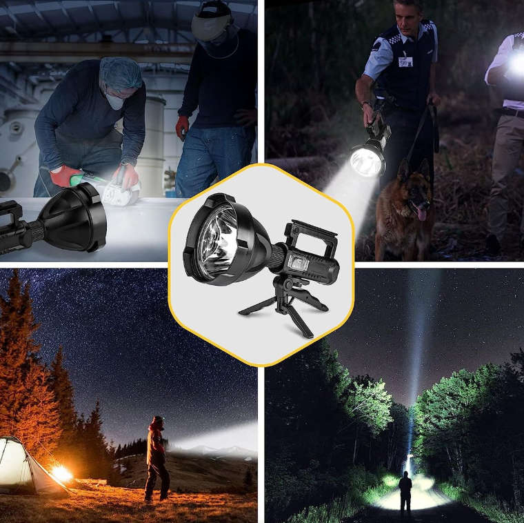 Multifunctional 25000W LED Pistol Light - Open Box