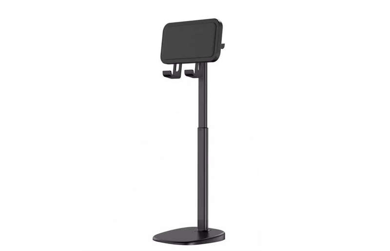 Adjustable Up to 21" Surface Pro Stand, 360° Swivel Tablet Stand Q-ZJ201