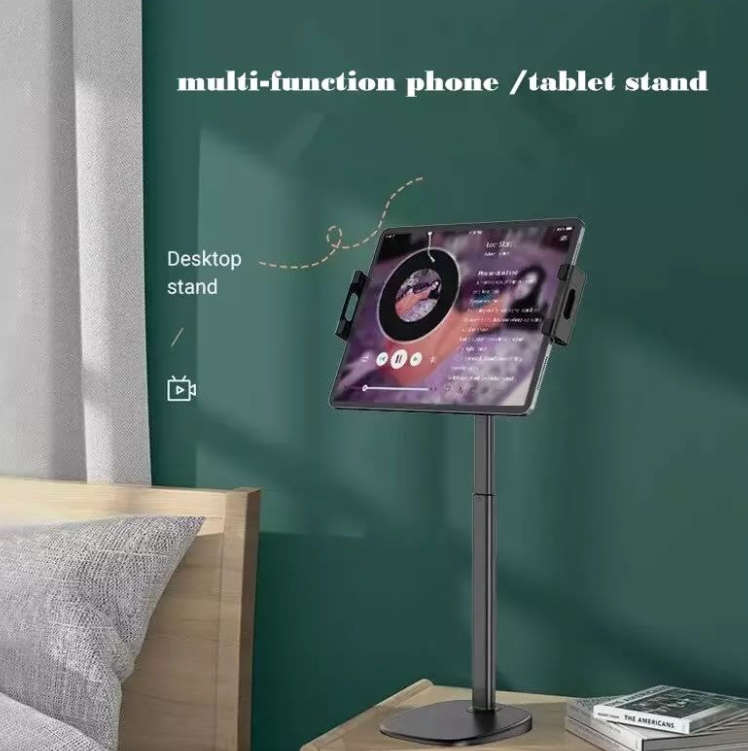 Adjustable Up to 21" Surface Pro Stand, 360° Swivel Tablet Stand Q-ZJ201
