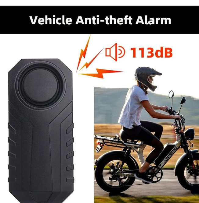 Sensitive Vibrator Detector Bike Alarm With Remote