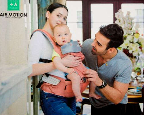 Baby Carrier Air Motion Hip Seat - Navy