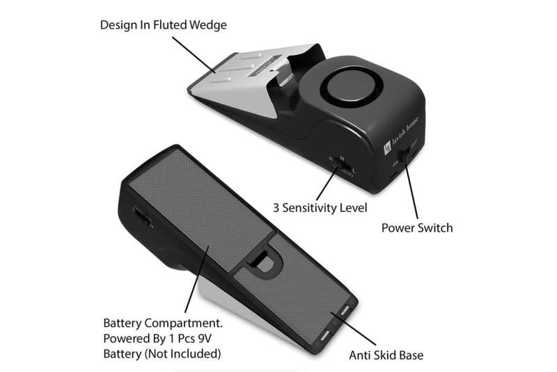 Portable Alarm Door Stopper