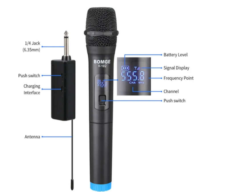 Andowl Q-MIC636 Vocal Microphone Microphone