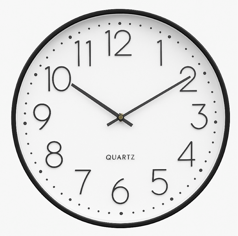 Modern Quartz Clock
