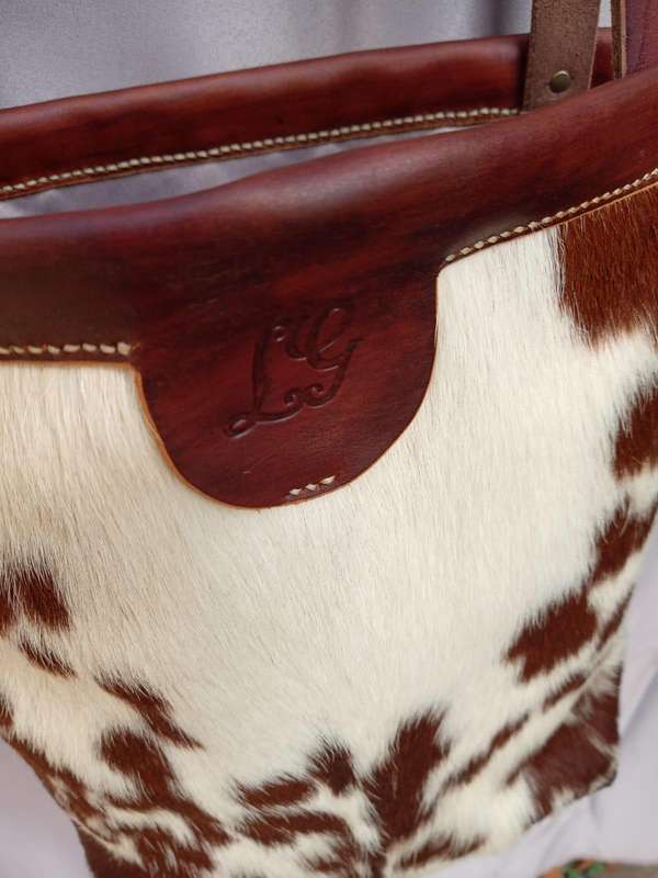 LG Handcrafted Nguni Tote Bag
