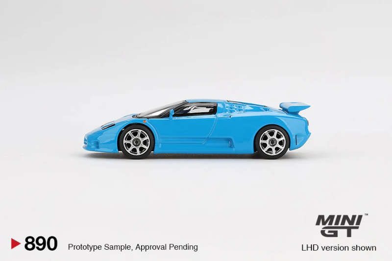 MINI GT 1:64 Bugatti EB110 Super Sport Blu MGT00890-L
