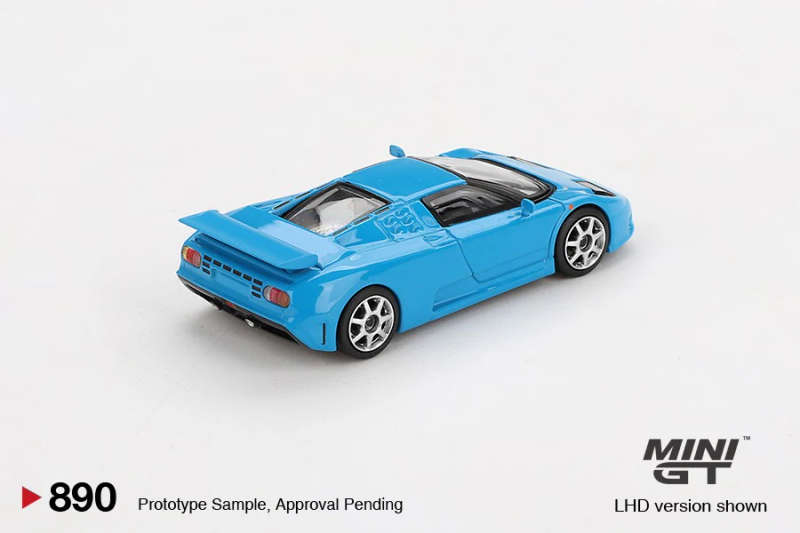 MINI GT 1:64 Bugatti EB110 Super Sport Blu MGT00890-L
