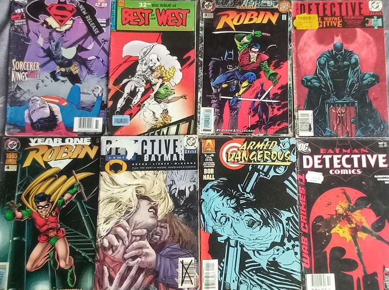 Large lot of vintage comics, clearance, g/vg condition, make an offer!