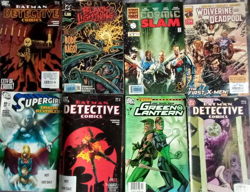 Large lot of vintage comics, clearance, g/vg condition, make an offer!