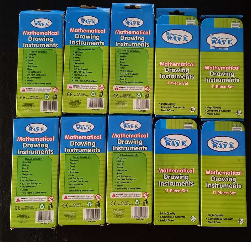 Geometry Sets x10 - Lot 1