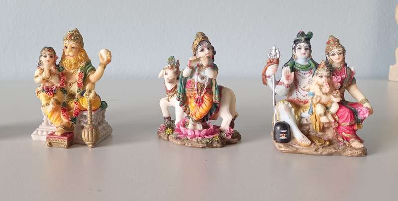 Assorted idols, statues, murtis - smalls 1
