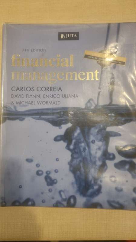 Financial Management 7th Edition Carlos Correia