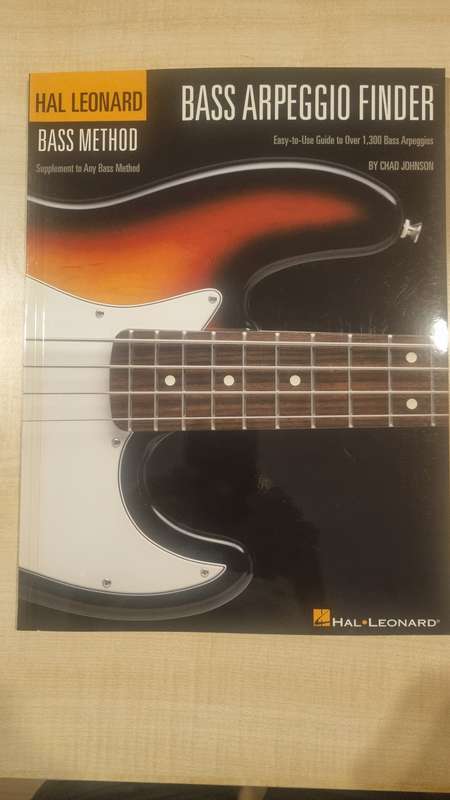 Bass Method: Bass Arpeggio Finder by Chad Johnson. Hal Leonard Publishers