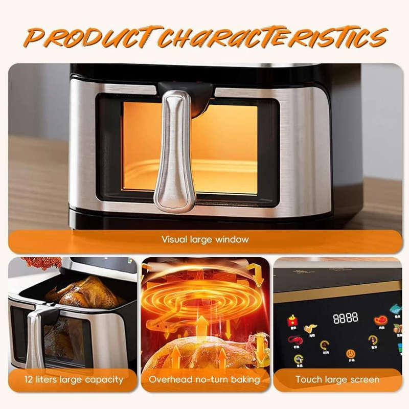 Silver Crest SU77 Air Fryer  (12 L)