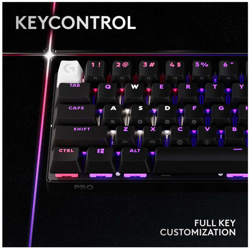 Logitech - Pro X 60 Lightspeed Wireless Gaming Keyboard - Black