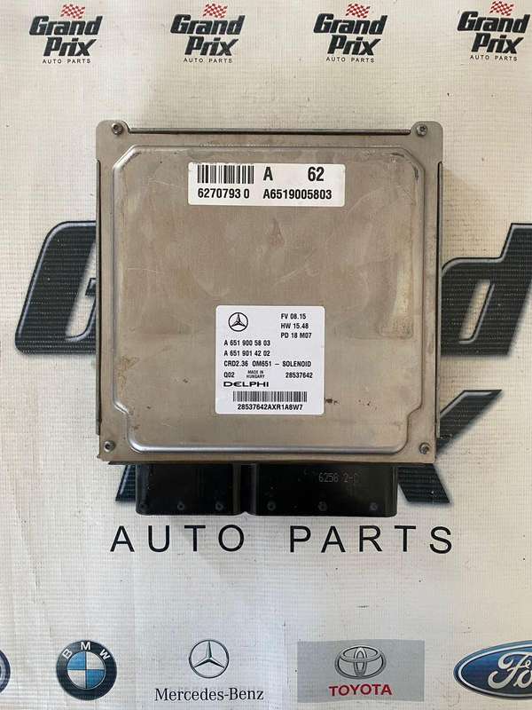 MERCEDES SPRINTER 2.1 2.2  ECU COMPUTER BOX A6519014202 A6519005803 28537642 CRD2.36 OM651