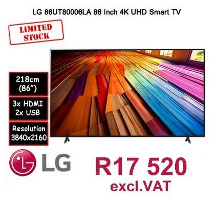 LG 86 INCH 4K UHD SMART TV