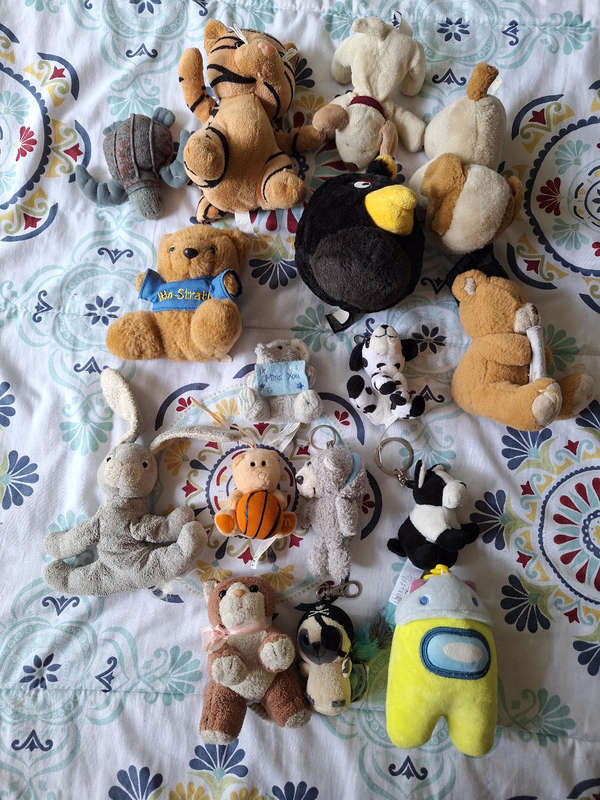 Fluffy stuffed toys collection plush