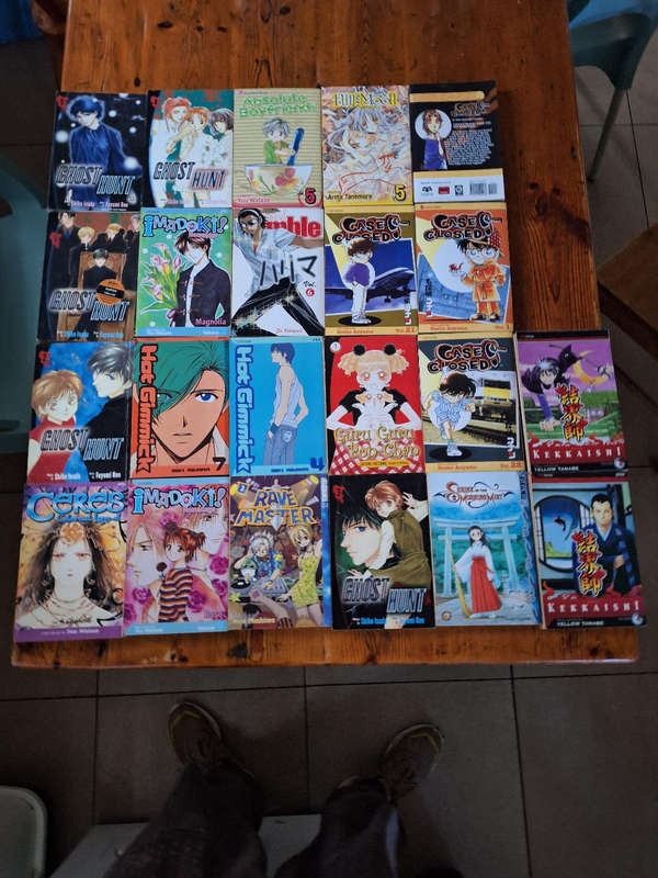 22 mangas anime collection