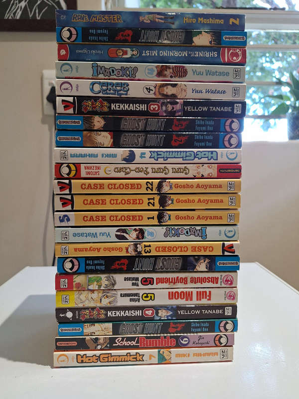 22 mangas anime collection